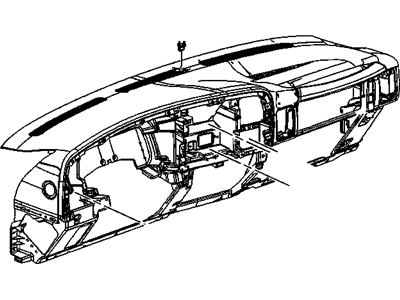 GM 15740822 Sensor Assembly, Sun Load Temperature