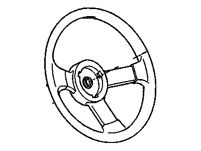 GM 17986802 Steering Wheel Assembly *Sienna Dark