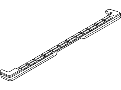 GM 15657601 Strip Assembly, Rear Bumper Rubber