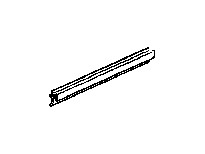 GM 25701232 Sealing Strip, Front Side Door Window Inner