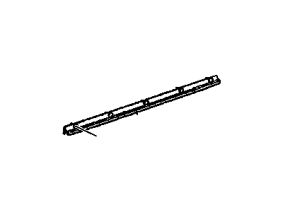 GM 10232754 Sealing Strip Assembly, Front Side Door Bottom Auxiliary