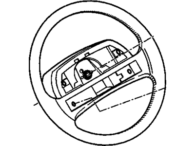 GM 16752497 Steering Wheel ASSEMBLY