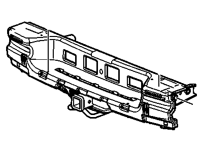 GM 25863531 Bar,Rear Bumper Imp