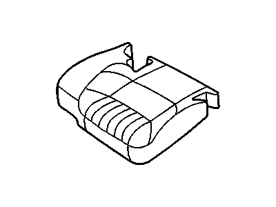 GM 88993731 COVER, Front Seat Cushion