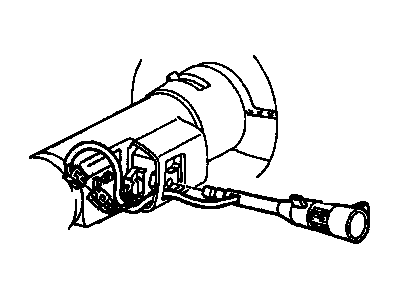 GM 25140540 Lever Assembly, Turn Signal & Headlamp Dimmer Switch & Cruise Control Actuator