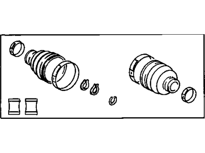 GM 26026241 Boot Kit,Front Wheel Drive Shaft Tri, Pot & Cv Joint