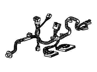 GM 12178671 Harness Assembly, Sun Roof Wiring