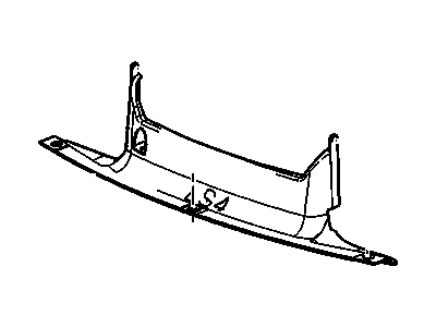 GM 10354933 Baffle, Radiator Air