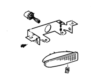 GM 12336086 Lamp Asm,Front Fog (R.H. Oldsmobile)