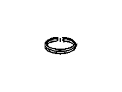 2007 GMC Yukon Transfer Case Output Shaft Snap Ring - 12547606