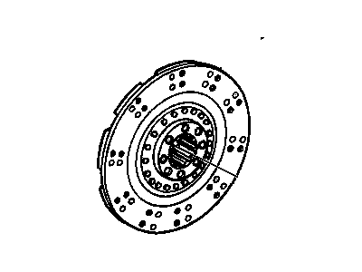 GM 12571867 Plate Assembly, Clutch Driven