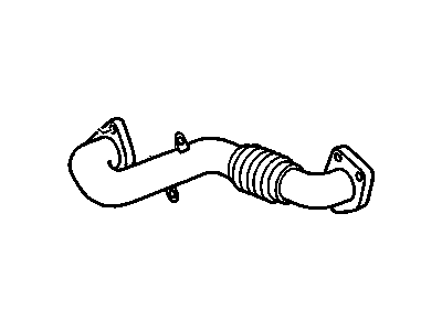 GM 97223167 Exhaust Turbo Inlet PIPE Assembly