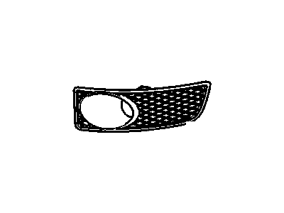 GM 25809886 Bezel, Front Fog Lamp