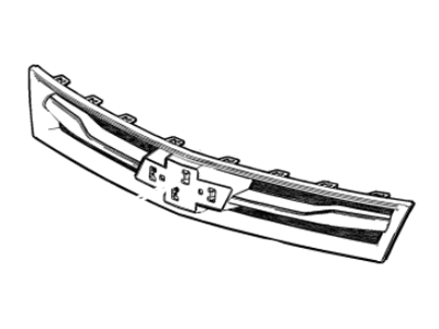 GM 42504846 Grille Assembly, Front Upper