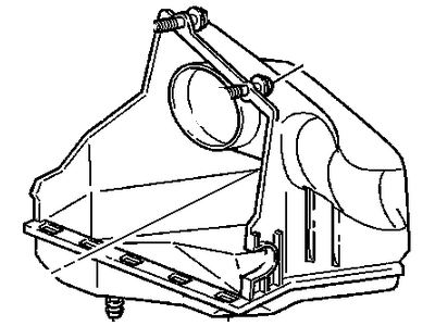 GM 10323232 Housing Assembly, Air Cleaner Lower