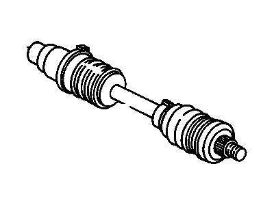 GM 26019841 Front Wheel Drive Shaft Kit