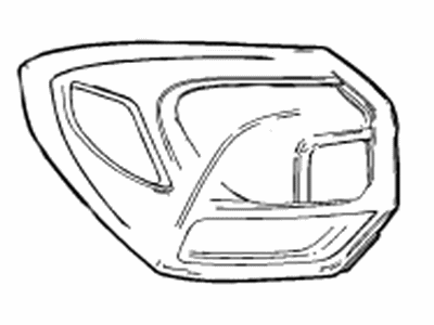 GM 42790328 Lamp Assembly, Rear Body Structure Stop