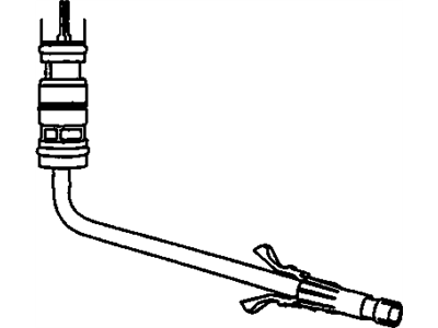 1997 GMC Savana Fuel Injector - 19210688