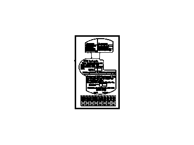 GM 52372046 Label, Cng Tank Inspection Information