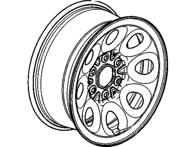 Chevrolet Avalanche Spare Wheel - 9596468