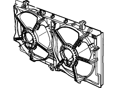 2014 Chevrolet SS Fan Shroud - 92263226