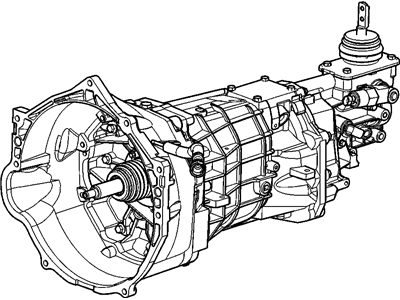 2005 Chevrolet SSR Transmission Assembly - 15229017