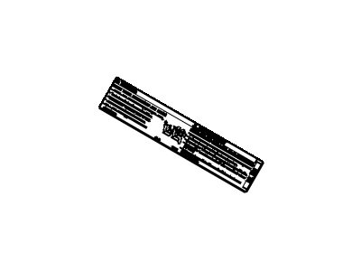 GM 20889265 Label, Inflator Restraint System Warning