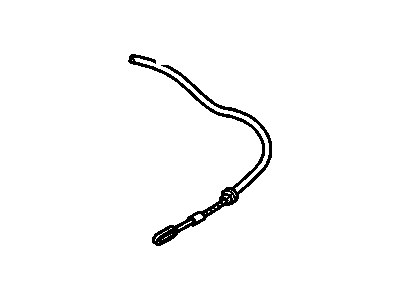 GM 10258235 Cable Assembly, Parking Brake Front