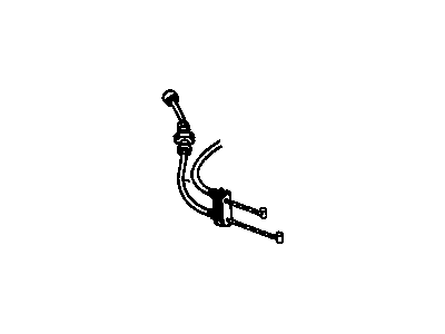 GM 10192292 Cable Assembly, Accelerator Control