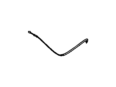 2009 Chevrolet Corvette Parking Brake Cable - 20928675