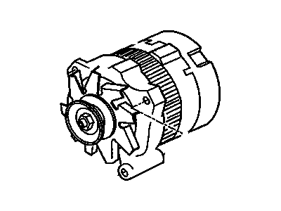 1992 Chevrolet Cavalier Alternator - 10463247