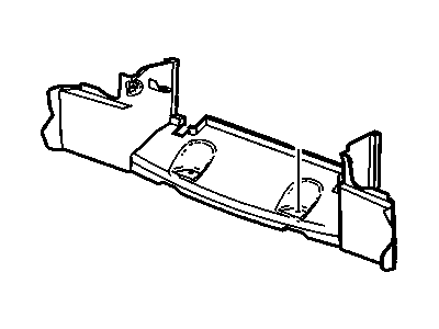 GM 22867634 Duct Assembly, Radiator Air Inlet