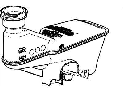 GM 25943356 Reservoir Kit, Brake Master Cylinder