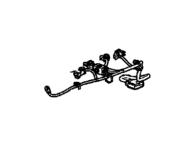 GM 20840061 Harness Assembly, Passenger Seat Adjuster Wiring