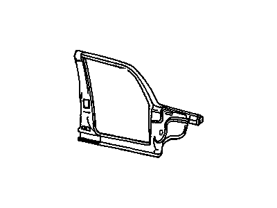 GM 12524242 Frame Asm,Front Side Door Opening (RH)