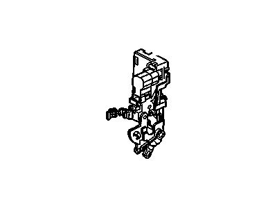 GM 16636579 Rear Door Latch Actuator