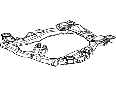 GM 25884446 Frame Assembly, Drivetrain & Front Suspension (W/ In