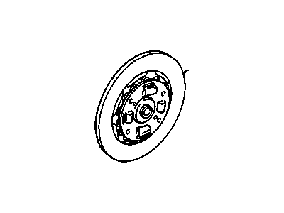 GM 10240924 Plate Assembly, Clutch Driven