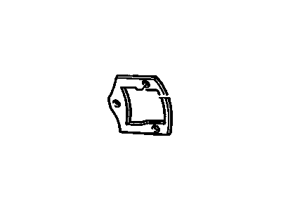 GM 20418784 Gasket, Fuel Tank Filler Door Hinge