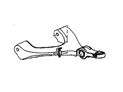 Chevrolet Trailblazer Control Arm - 19133554