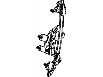 Saturn LW300 Window Regulator - 22682245