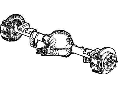 2000 Chevrolet Suburban Axle Shaft - 10382457