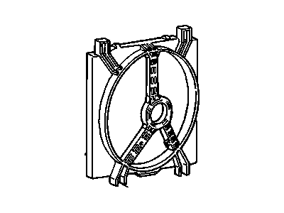 GM 22039724 Bracket Pkg, Electric Cooling Fan