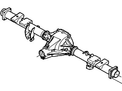 GM 12471525 Housing Asm,Rear Axle