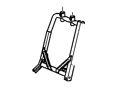 GM 88953040 Frame,Passenger Seat Back Cushion