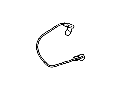 Pontiac Torrent Spark Plug Wires - 89018132