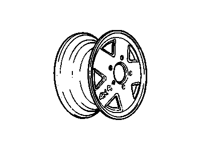 GMC Syclone Spare Wheel - 12350206