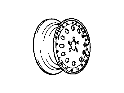 GMC Syclone Spare Wheel - 9592015