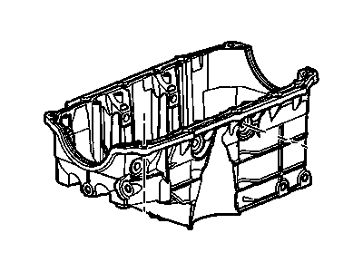 2009 Chevrolet Malibu Oil Pan - 12604911