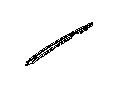 GM 25888443 Weatherstrip Assembly, Hood Side